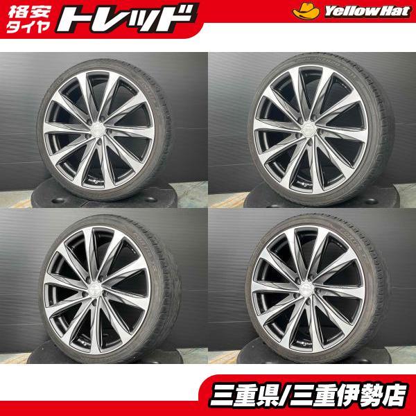 木*し様 ロクサーニF10　20インチ ホイールセット 4本 20インチ BADX ロクサーニ F10 8J +45 5穴 114.3 ガンメタ