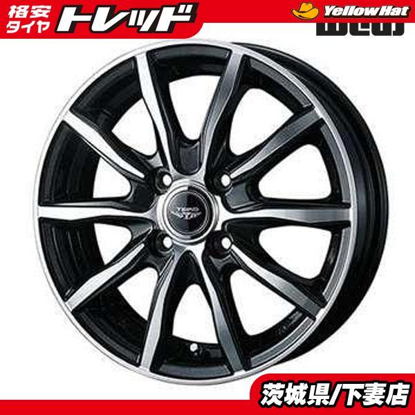 送料無料】 ウェッズ Weds TEAD SWING ブラックポリッシュ 5.5J 送料無料】 ウェッズ Weds TEAD SWING ブラックポリッシュ 5.5J