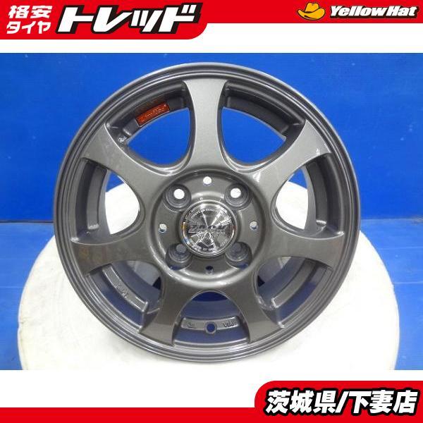 パッソ ブーン 中古 ZACK JP107 13インチ 4.5J +32 ホイール 4本