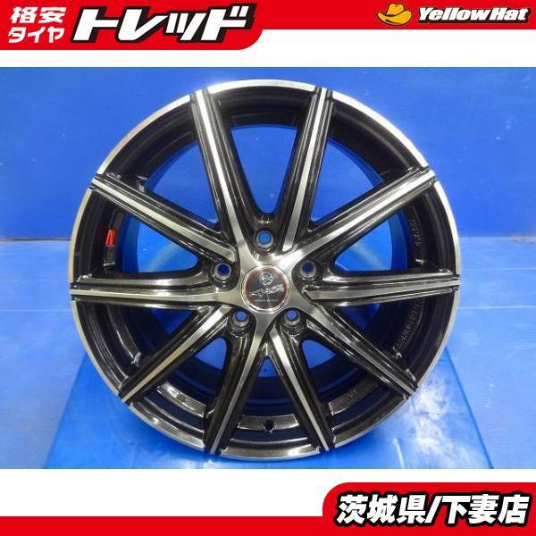 中古 ENKEI SMACK VANISH 17インチ 7J +53 ホイール 4本 セット ノア 