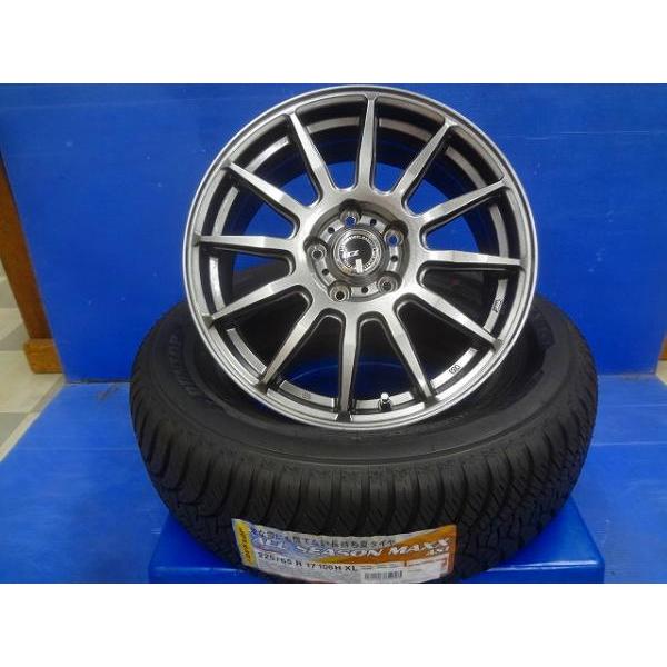 DUNLOP CR-V CX-5 CX-8 新品アルミ 未使用オールシーズン 1台分 4本SET 
