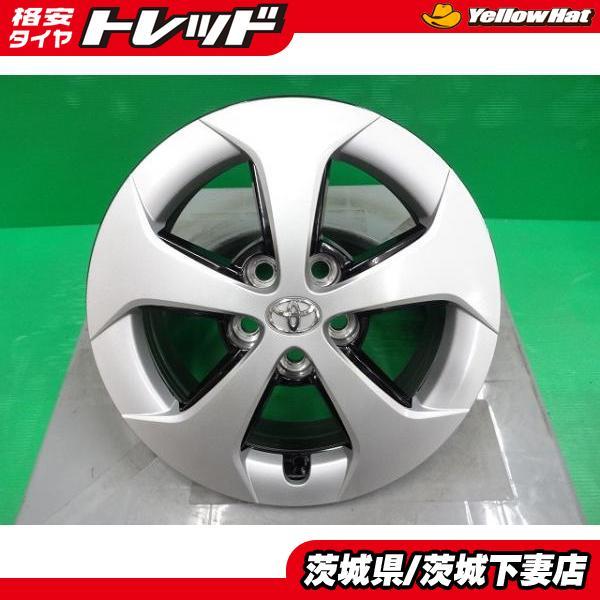 トヨタ 純正 中古 15インチ 6J +45 5H100 ホイール 4本 セット