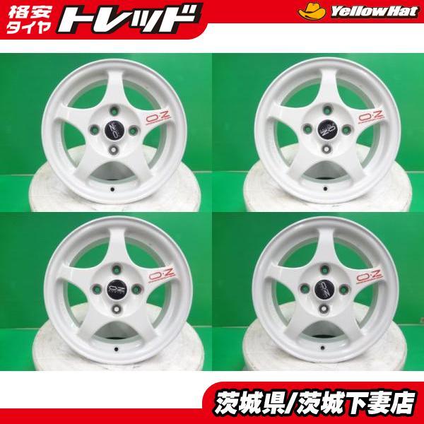 希少 中古 三菱純正 15インチ アルミホイール 4本 ランサー OZ