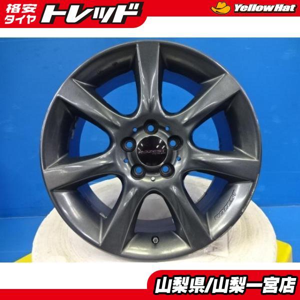 送料無料 16インチ ホイールのみ 4本セット 中古 ROZEST 7.0j +48 5穴 