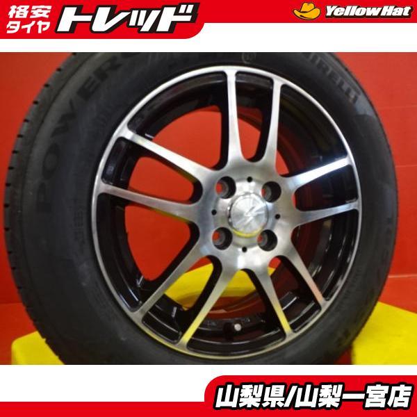 ノート E13系に 送料無料 夏タイヤセット 22年製 185/65R15 高年式 輸入タイヤ 中古アルミ 5.5j +50 4穴 PCD 100  フリードスパイク