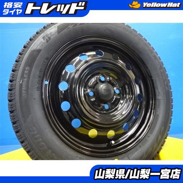 タフト 165/65R15 スタッドレスセット 【中古】ダイハツ純正 15X4.5+45 