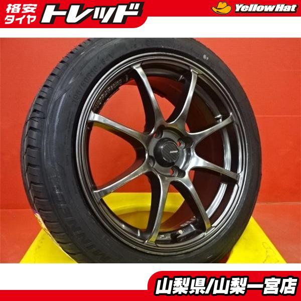 ☆ND系ロードスター アクア 195/50R16 夏タイヤセット 【中古】GRW 