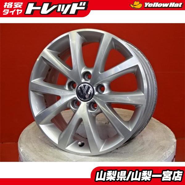 ☆フォルクスワーゲン ゴルフシリーズ 中古 純正アルミホイール4本 