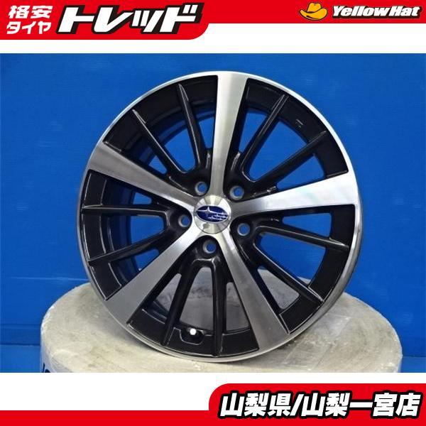 ☆スバル インプレッサ 中古 純正 アルミホイール4本 16X6.5+55 5H100 