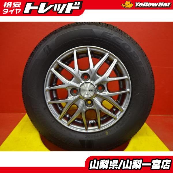 BRIDGESTONE 軽トラ・軽バン 12インチ ホイール 中古 社外 12X4 BRIDGESTONE 軽トラ・軽バン 12インチ ホイール 中古 社外 12X4