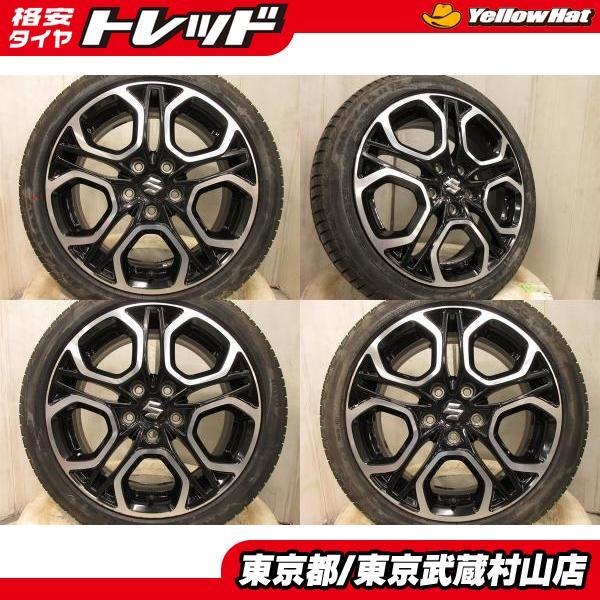 PIRELLI タイヤ新品 スズキ スイフトスポーツ ZC33S 純正 17*6.5J+50 