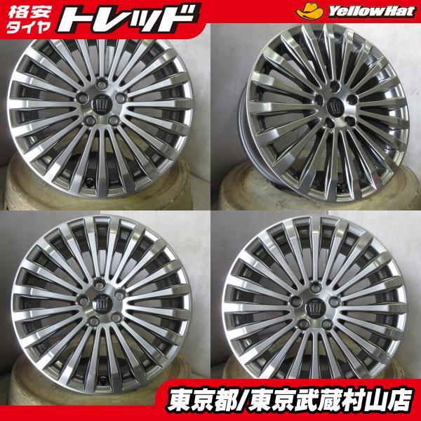 新型クラウンセダン新車外し 夏タイヤ 純正ホイールセット 新車外し トヨタ 新型 クラウンセダン 純正 19*8J+30 120 5H