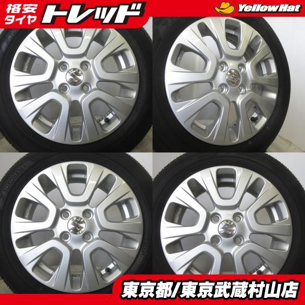 ヨコハマタイヤ（YOKOHAMA TIRE） 新車外し スズキ ソリオ 純正 15*5J+ 
