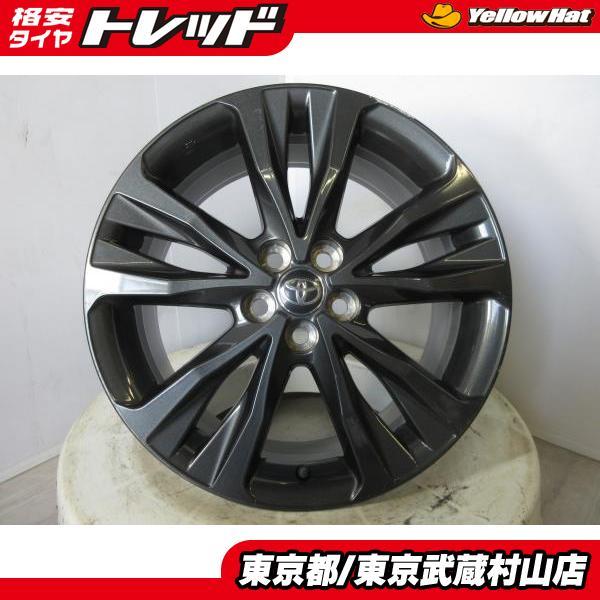中古1本 トヨタ カローラツーリング 純正 17*7.5J+50 100 5H ガンメタ