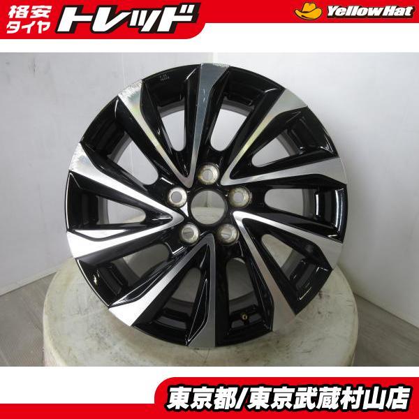 中古】1枚 トヨタ 90系 VOXY 純正 17*6J+40 114.3 5H ブラポリ 武蔵