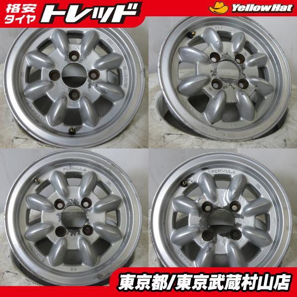 中古】4本セット パナスポーツ フォーミュラーワン （ジャンク） 12*5J