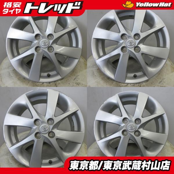 中古】4本セットトヨタ アクア ツーリング純正 16*6J+51 100 4H