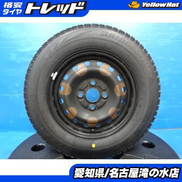 ミラ タント ムーヴ 等【 新品 スタッドレス 中古 ホイール 4本 セット