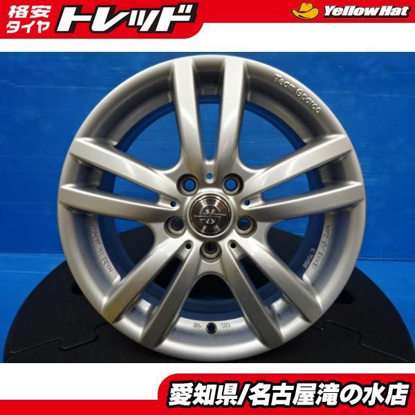 チームスパルコ TS06 16インチ6.5J+50 5H108【中古アルミ4本SET 