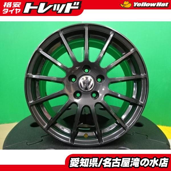 ワーゲン ゴルフ 等 中古 アルミ ホイール 4本 セット IRVINE F01 17