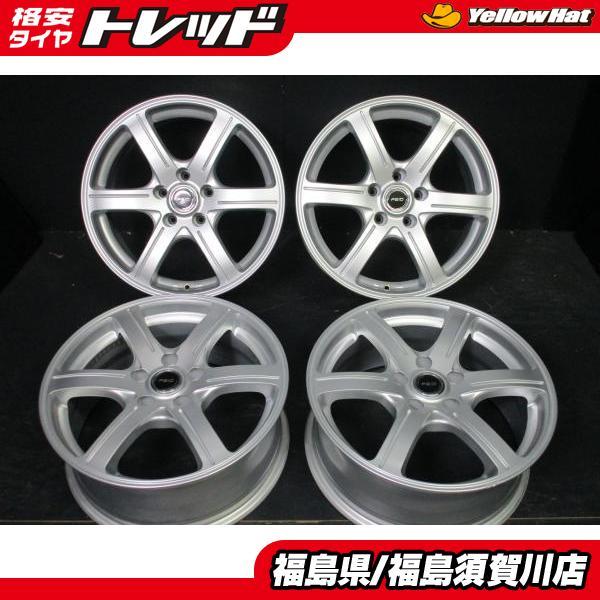 BS BRIDGESTONE FEID フェイド 17インチ 4本 7J5HPCD114.3+38 アルファード ヴェルファイア ハリアー等　(VHH379) アルファード ハリアー エクストレイル ブリヂストン FEID G6 フェイド