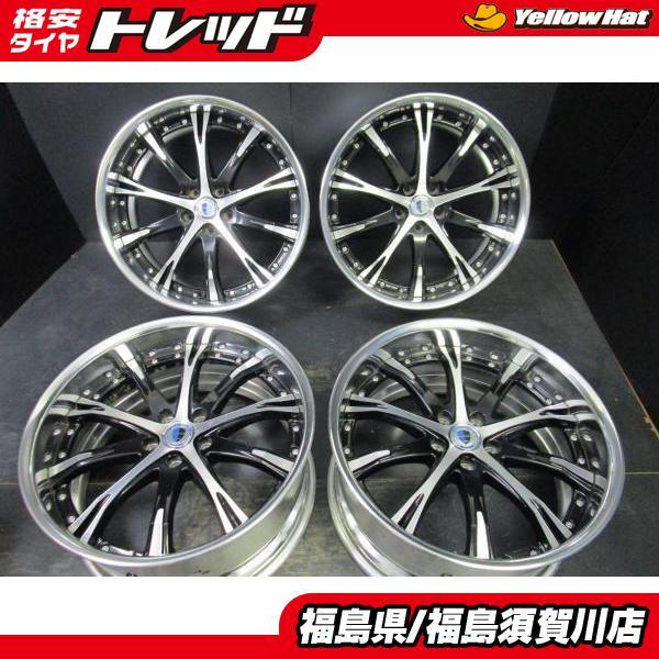 19インチ　ワーク　シュバート　sc4 深リム　9j 10j 深リム ワーク シュバート SC4 9J-20+17 10J-20+30 114.3ブラポリ