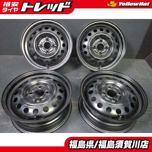 273セール送料込み　②日産　E13ノート後期　純正鉄ホイール　①と同時購入必須 新車外し 超美品 日産純正 E13系 ノート 後期 スチールホイール 16