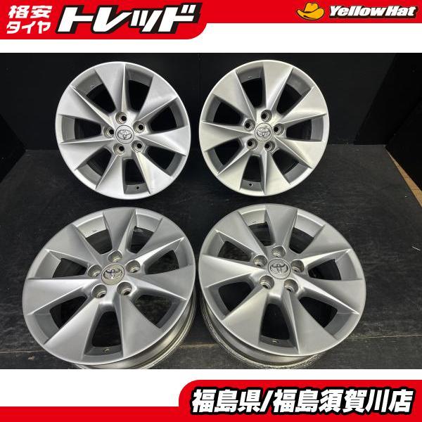 中古4枚セット TOYOTA 20アルファード 純正 7J-17 +33 114.3 5H