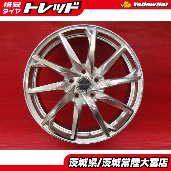 送料無料 新品 ホイール 4本セット ウェッズ グレイラ α 18インチ 7J 