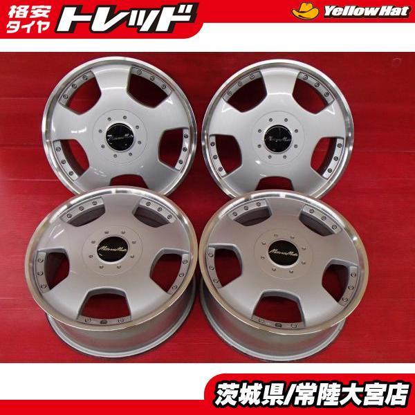 送料無料 中古 良品 ホイール 4本 ウェッズ ミトロスモト マルチ 