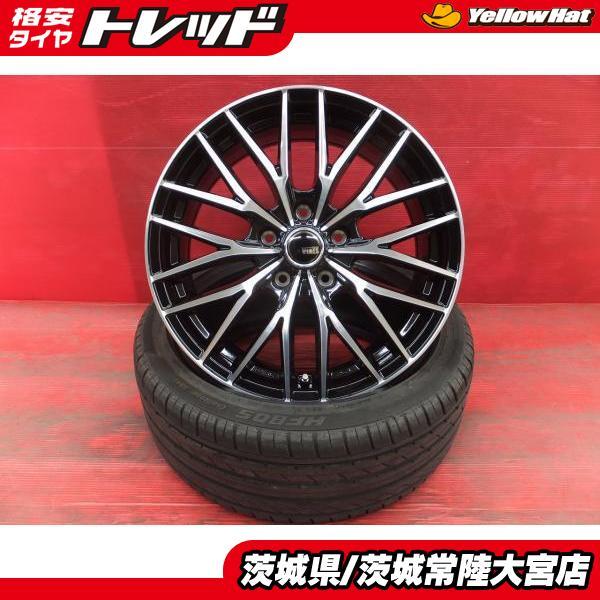 新品ホイール 中古夏タイヤ セット FS01 17インチ 7J +48 5H114 新品ホイール 中古夏タイヤ セット FS01 17インチ 7J +48 5H114