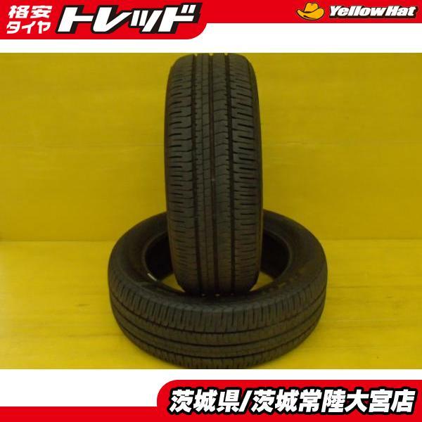 BRIDGESTONE 送料無料 195/55R16 中古 夏タイヤ 2本 タイヤのみ 