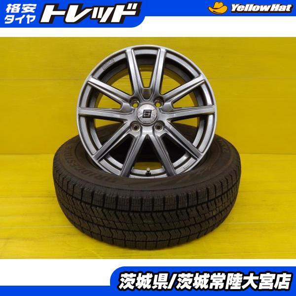 送料無料 185/65R15 中古 スタッドレス 新品 ホイール 4本セット 