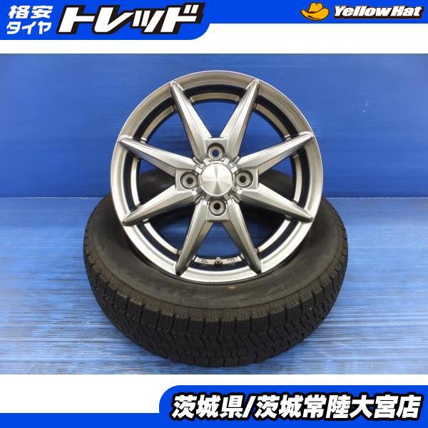155/65R14 22年製 ブリヂストン ブリザック VRX2 ヒューマンラインHS08  