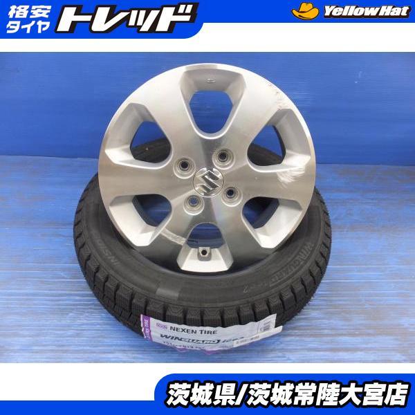 155/65R14 24年製 ネクセン ウィンガードアイス2 スズキ純正 14インチ