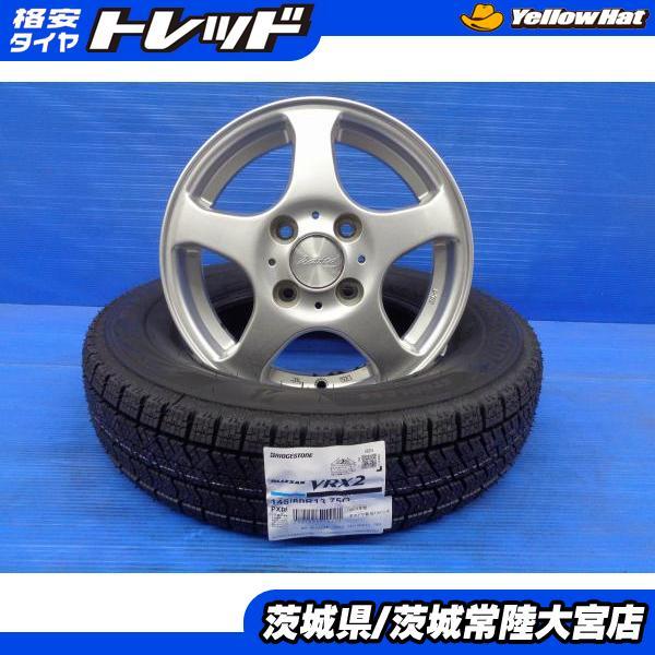 BRIDGESTONE N-BOX タント ワゴンR 新品 スタッドレス 145/80R13