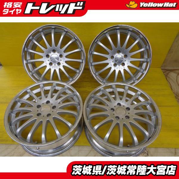 ハリアー マークX 中古 ホイール SSR タナベ vienna LX-F 19インチ 8J 