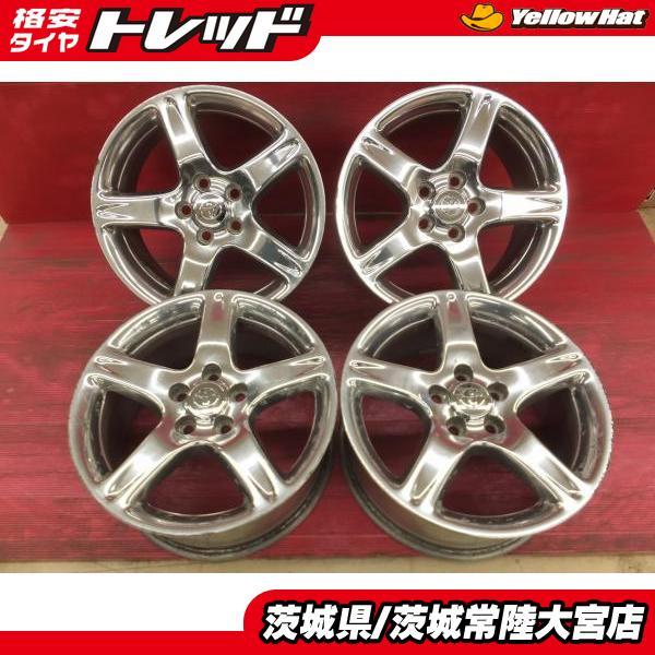 トヨタ 160 アリスト 純正 17インチ 17X8J+50 5H PCD114.3 ハブ約60 