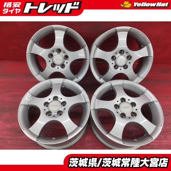 阿部商会　ATSストリートラリー4本SET中古（古タイヤ付）新品専用ボルト4SET付き 阿部商会 ATS 14インチ 5.5J インセット＋34 5穴 PCD100 ハブ57.1 中古