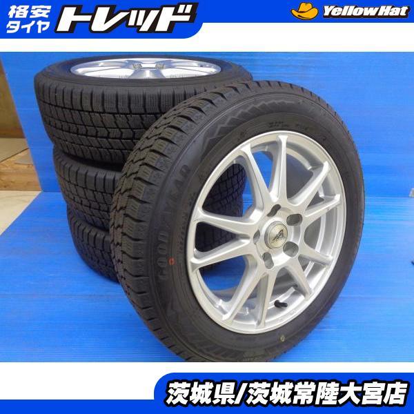 グッドイヤー（GOODYEAR） セレナ ランディ 中古 スタッドレス 195 