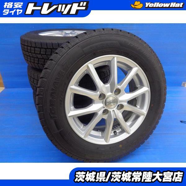 グッドイヤー（GOODYEAR） シエンタ ヴィッツ 中古 スタッドレス 175 