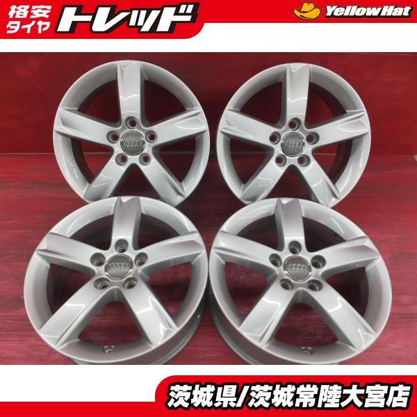 アウディ 純正 アルミホイール 中古 4本セット Audi 8P A3 スポーツバック 16インチ 6.0J 6J インセット+50 5H PCD112 57.