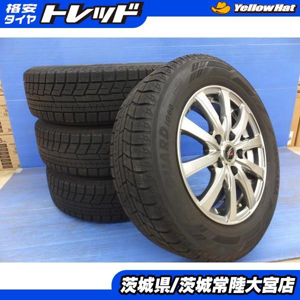 ノア等に！AZスポーツ15インチ+ヨコハマ製195/65R15バリ溝スタッドレス