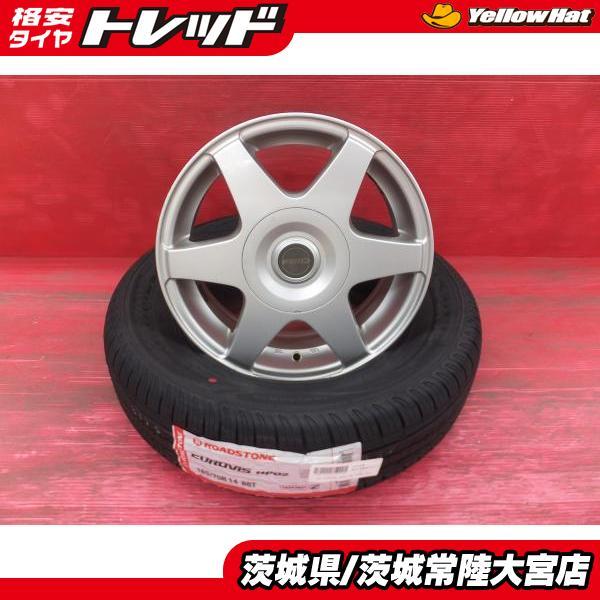 26年製 ロードストン 185/70R14 FEID 14インチ 5.5J+38 4H100/114.3 