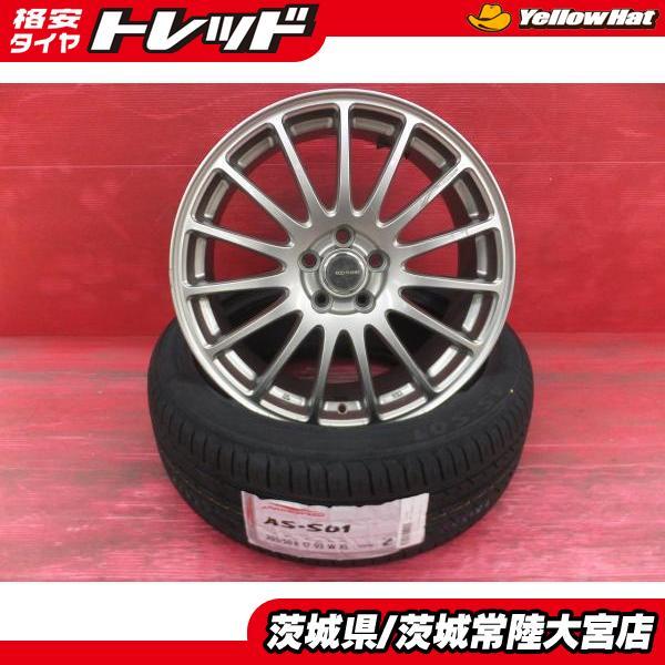 インプレッサ等に 海外製 205/50R17 エコフォルム 17インチ 7J+53