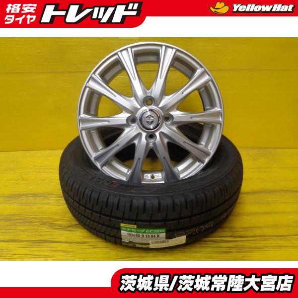DUNLOP（ダンロップ） アクア ヴィッツ 新品 夏タイヤ 185/60R15 
