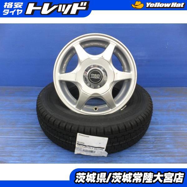 BRIDGESTONE（ブリヂストン） 軽トラック 軽バン等に W300 145/80R12 