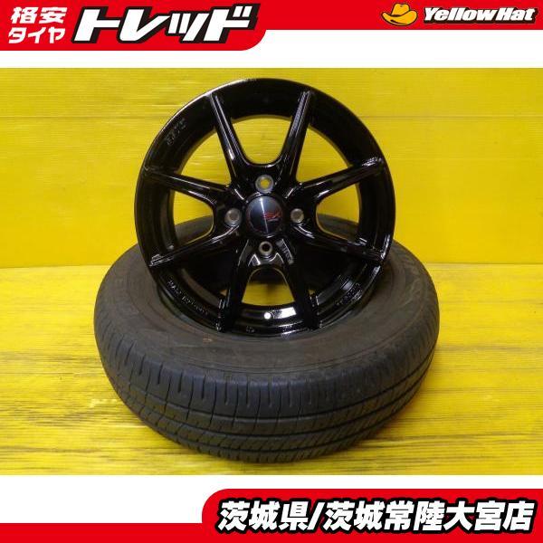 DUNLOP（ダンロップ） ヤリス カローラ 中古 夏タイヤ 175/70R14