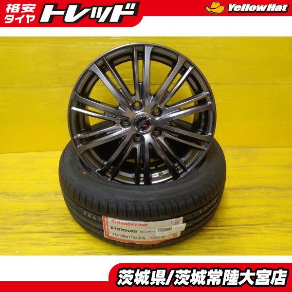 プリウスα リーフ 新品 夏タイヤ 215/50R17 ロードストーン EUROVIS 