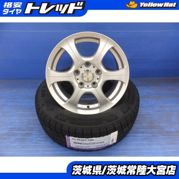 ネクセン セレナ等に 25年製 WINGUARD ice2 195/65R15 ラブリオン 15